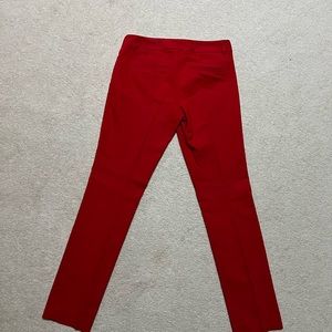 Express columnist red womens pants
